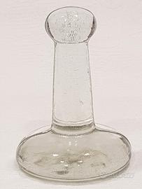 Lisciatoio - ferro da stiro in vetro - vintage