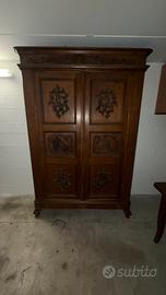 Armadio in legno primi del 900