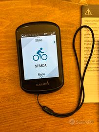 Garmin Edge 530 con pellicola protettiva e cover