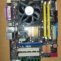 Asus p5kpl-am + CPU q6600 (quad core)e4gbRam