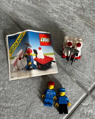 Lego 6606 set riparazione strada anni 80