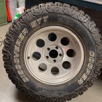 Cerchio e gomma jeep wrangler jk