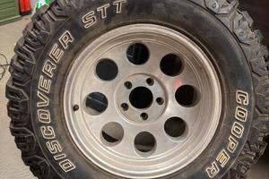 Cerchio e gomma jeep wrangler jk