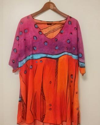 camicia donna fantasia