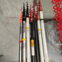 diverse canne da pesca trota lago daiwa