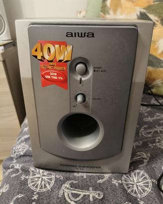 aiwa subwoofer TS-W37