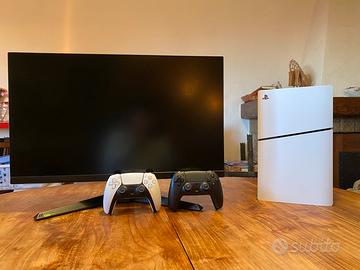 Playstation 5 slim + monitor da gaming