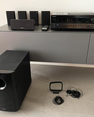 HOME THEATRE SINTOAMPLIFICATORE ONKYO TX-ST508