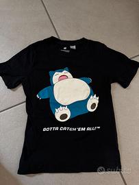 T-shirt H&M Pokémon Snorlax "Gotta Catch 'Em All"