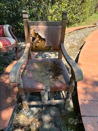 Mobili antichi da rimettere tappezzeria