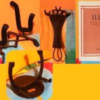 VIOLINO ACCESSORI:2Supporti, Cordiera, MetodoALARD
