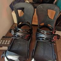 Attacchi snowboard Burton Cartel