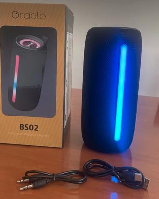 Cassa bluetooth ancora imballata nuova