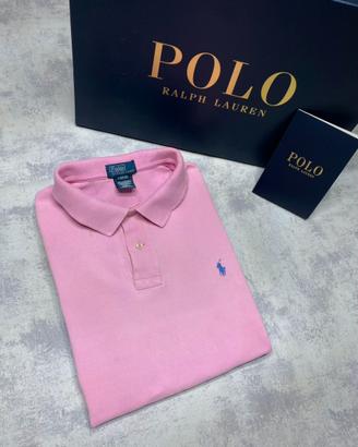 Polo T-Shirt Polo Ralph Lauren Rosa/Lilla (S)