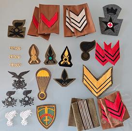 Mostrine militari gradi italiani