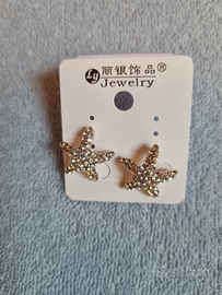 Orecchini con strass