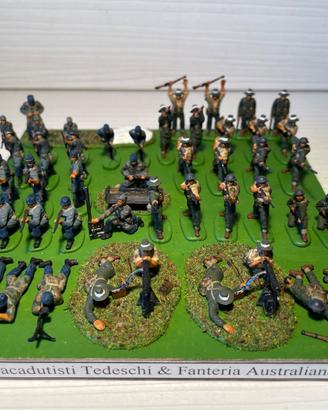 2a GM battaglia di Creta soldatini 1/72 dipinti