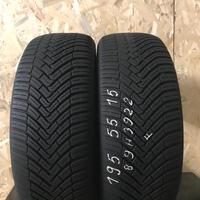 2 GOMME 195 55 15 CONTINENTAL 4 STAGIONI