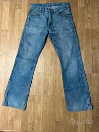 Levi’s 507 bootcut made in spain uomo W30 L32