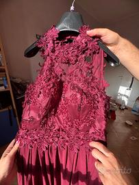 Vestito da cerimonia rosso