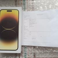 Iphone 14 pro max Gold 256G ( nuovo sigillato)