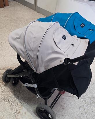 passeggino gemellare  snap duo
