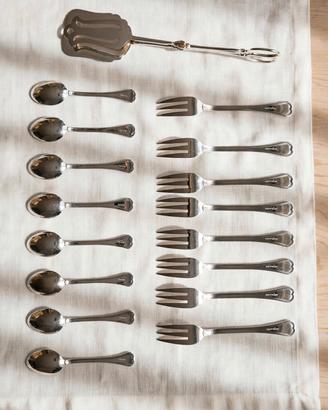 Set posate vintage per dolce/dessert Silver Plated