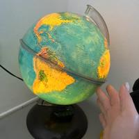 Globo terrestre luminoso da tavolo