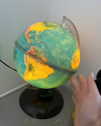 Globo terrestre luminoso da tavolo