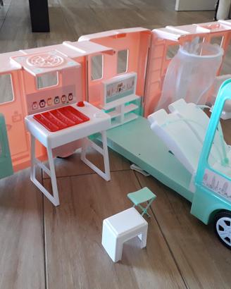 Camper Barbie bambole con accessori