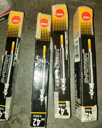 4 Candelette NGK nuove  . diesel 