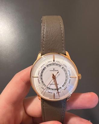 junghans meister worldtimer codice 27-5012.01