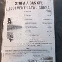 Stufa a gas gpl