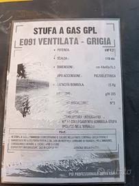Stufa a gas gpl