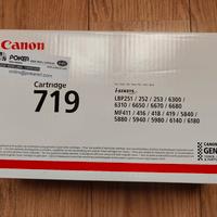 cartuccia originale Canon 719 nuova