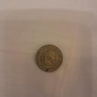 antica moneta in argento 