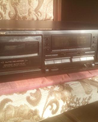 PIASTRA A CASSETTE PIONEER CT-W205R