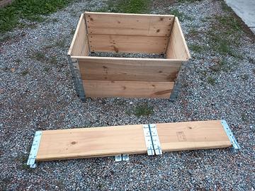 Fioriera in legno