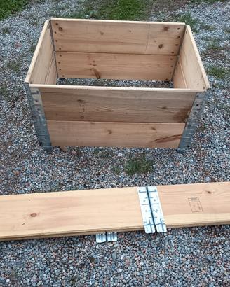 Fioriera in legno