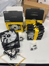 Ventole Corsair AF120 LED bianche + cavi PWM