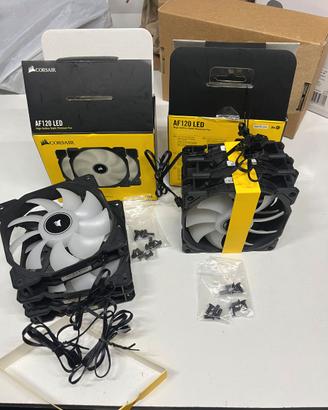 Ventole Corsair AF120 LED bianche + cavi PWM