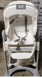 Seggiolone Cam con piatto estraibile pappa