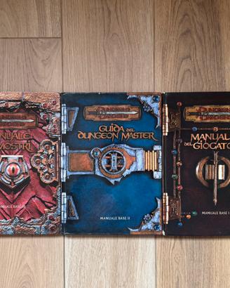 DUNGEONS & DRAGONS 3.0 – Manuali Base Completi
