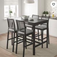 Tavolo bar e sgabelli ikea Ekedalen