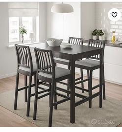 Tavolo bar e sgabelli ikea Ekedalen