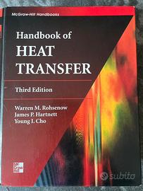Handbook of Heat Transfer - Libro Manuale
