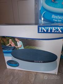 telo copertura piscina  rotondo  INTEX diam 3.66 m