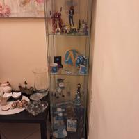 Vetrina e gadget del Napoli