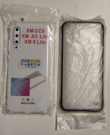 2 cover Xiaomi MI 9 lite nuove usato  Reggio Emilia