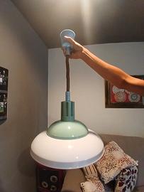 lampadario space age anni 70 